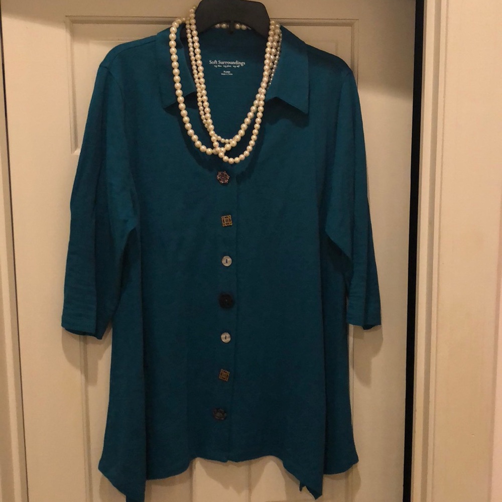 Soft Surroundings Blouse Xl